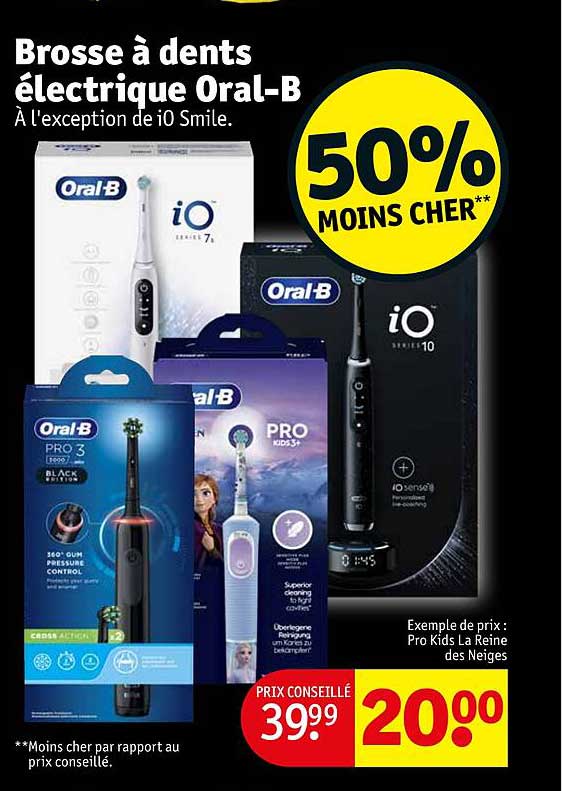 brosse à dents électrique oral-b