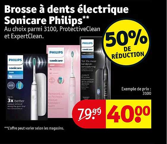 brosse à dents électrique sonicare philips