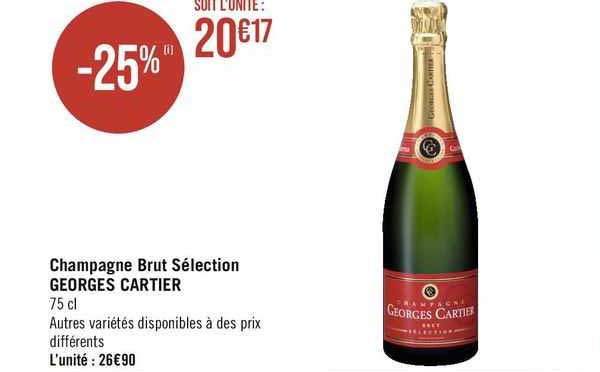 Champagne Brut Sélection Georges Cartier