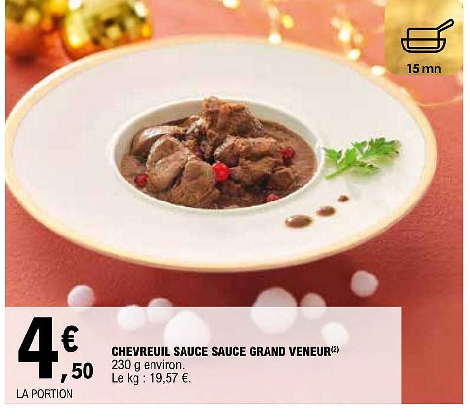 chevreuil sauce sauce grand veneur