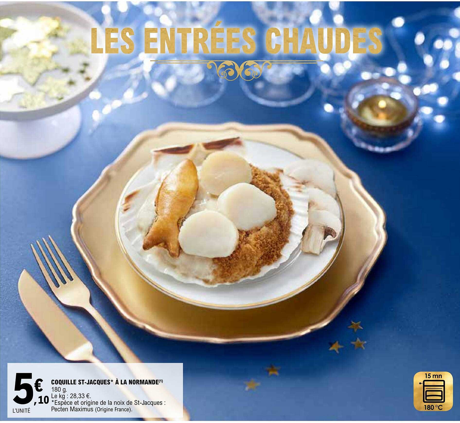 coquille st-jacques à la normande