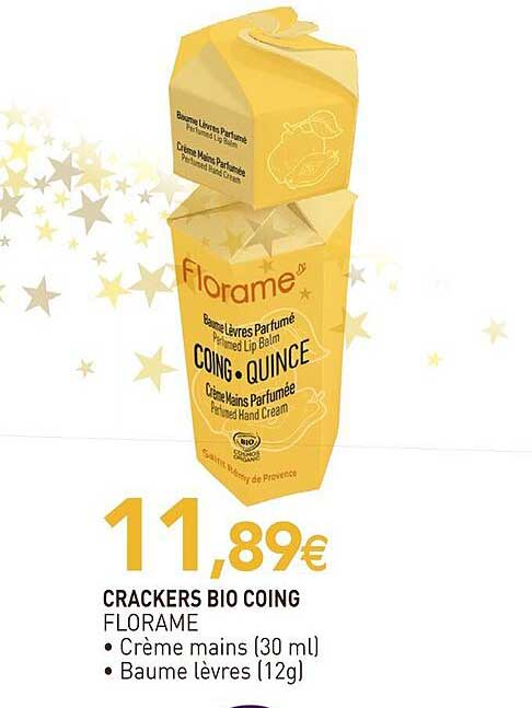 Crackers Bio Coing Florame