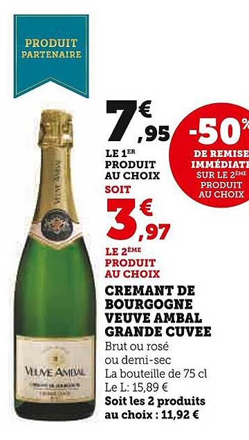 crémant de bourgogne veuve ambal grande cuvée