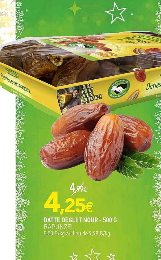datte deglet nour rapunzel - 500 g