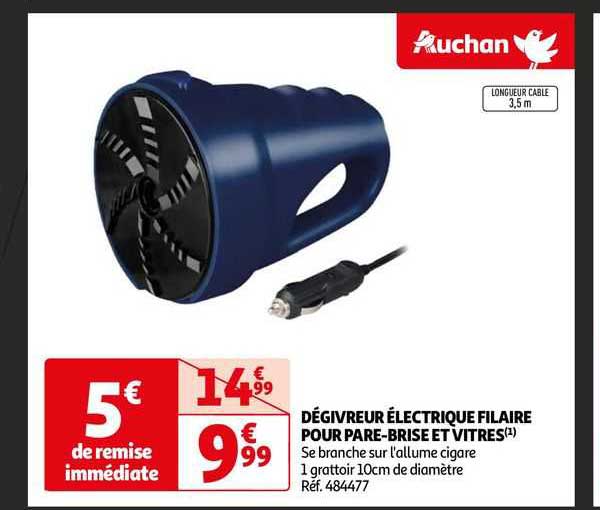 dégivreur électrique filaire pour pare-brise et vitres