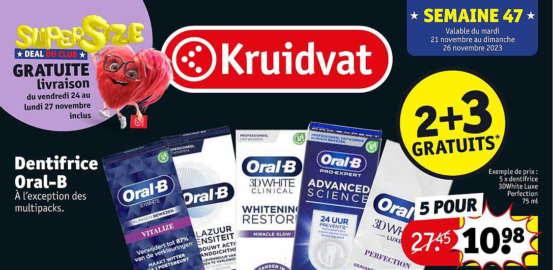 dentifrice oral-b