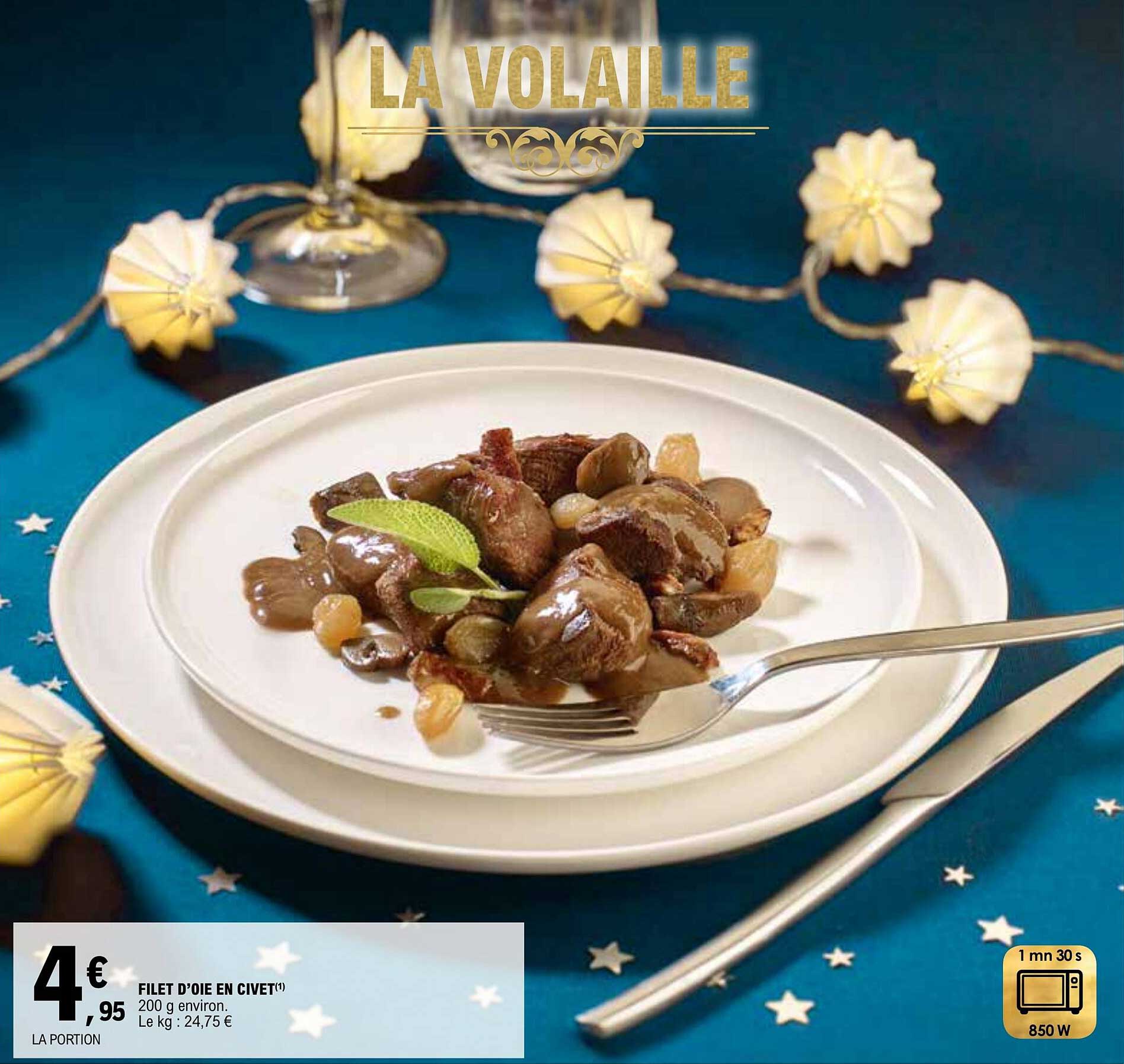 filet d'oie en civet