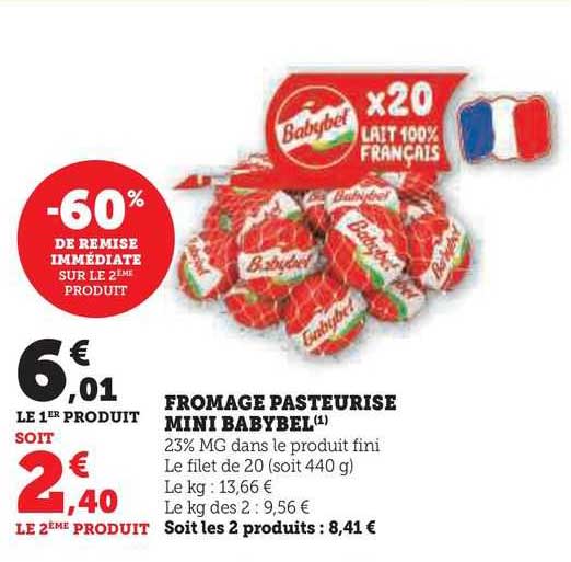 Fromage Pasteurisé Mini Babybel