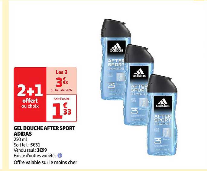 gel douche after sport adidas