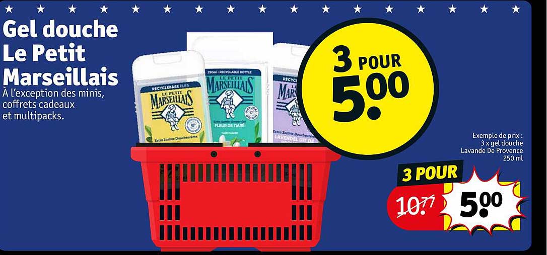 Gel Douche Le Petit Marseillais