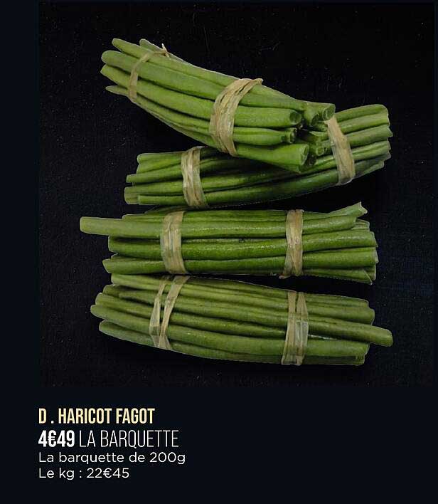 haricot fagot