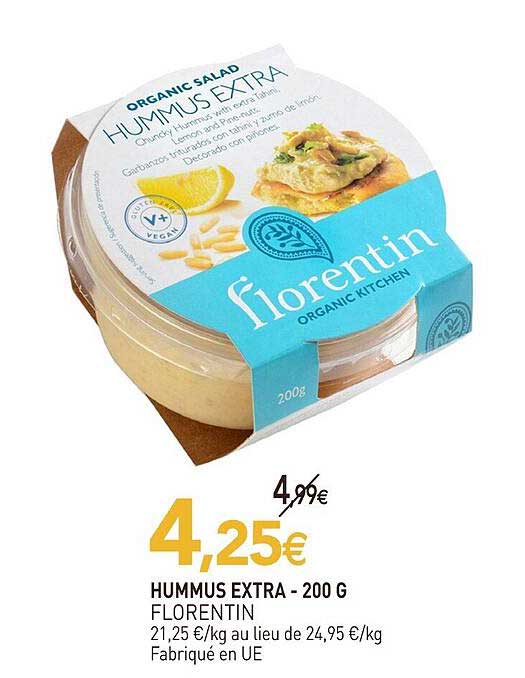 hummus extra florentin - 200 g