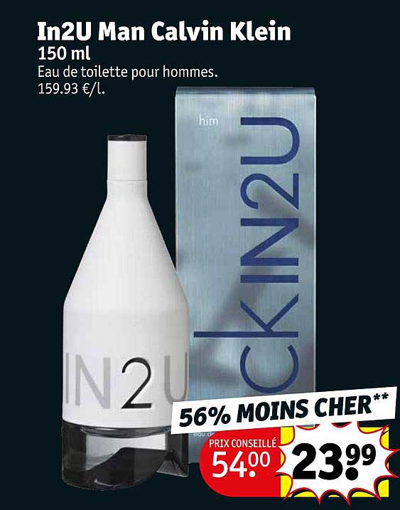 in2u man calvin klein