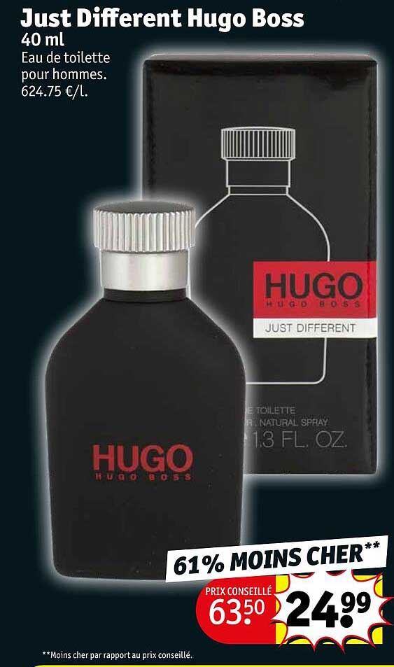 just different hugo boss