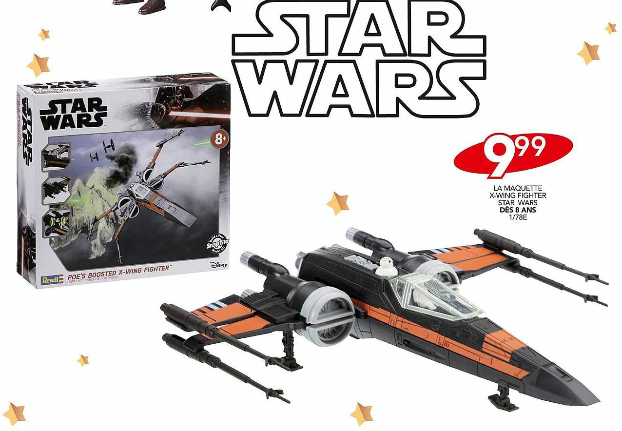 la maquette x-wing fighter star wars