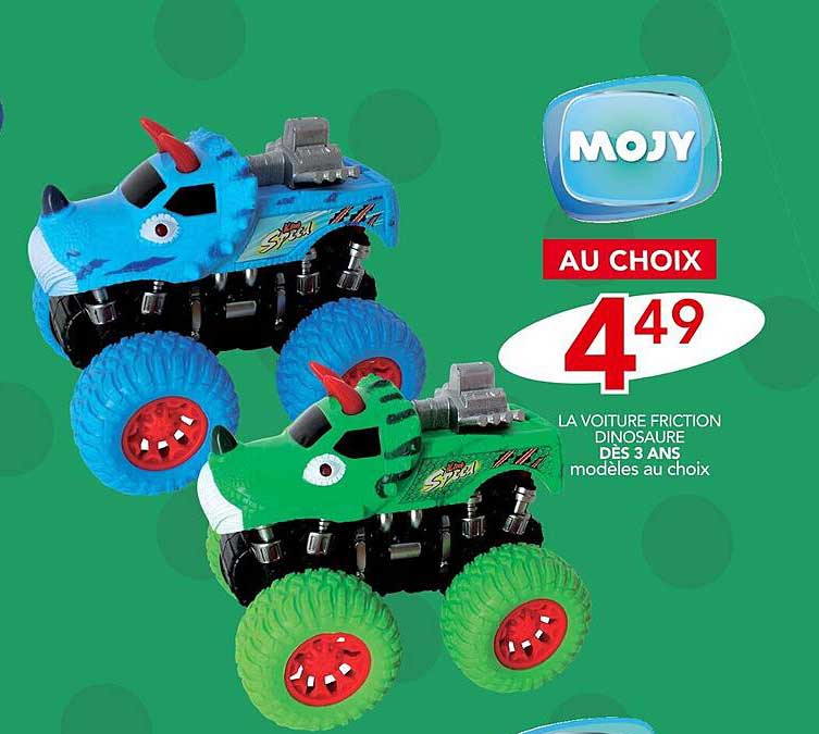 la voiture friction dinosaure mojy