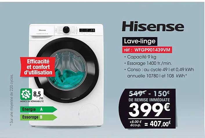 lave-linge hisense