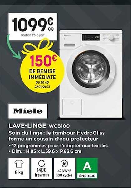 Lave-linge Miele