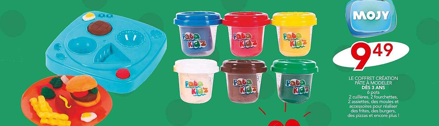 Le Coffret Création Pâte à Modeler Mojy