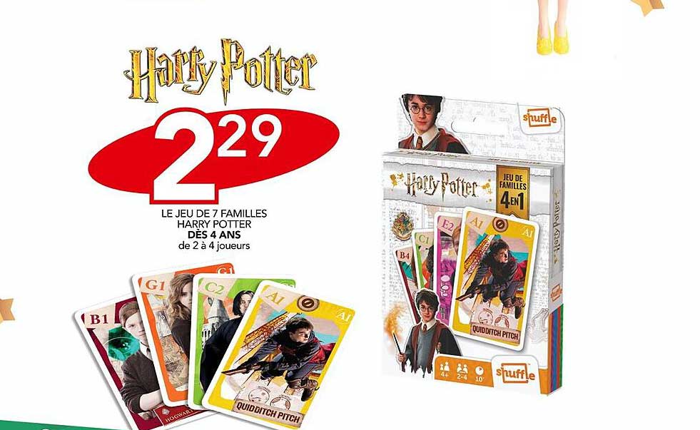 le jeu de 7 familles harry potter