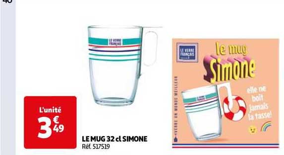 le mug 32 cl simone