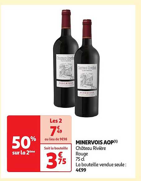 Minervois Aop Château Rivière