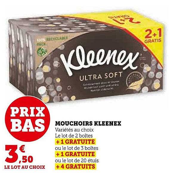 Mouchoirs Kleenex