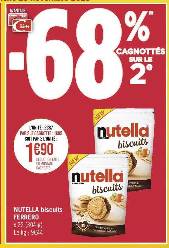 Nutella Biscuits Ferrero