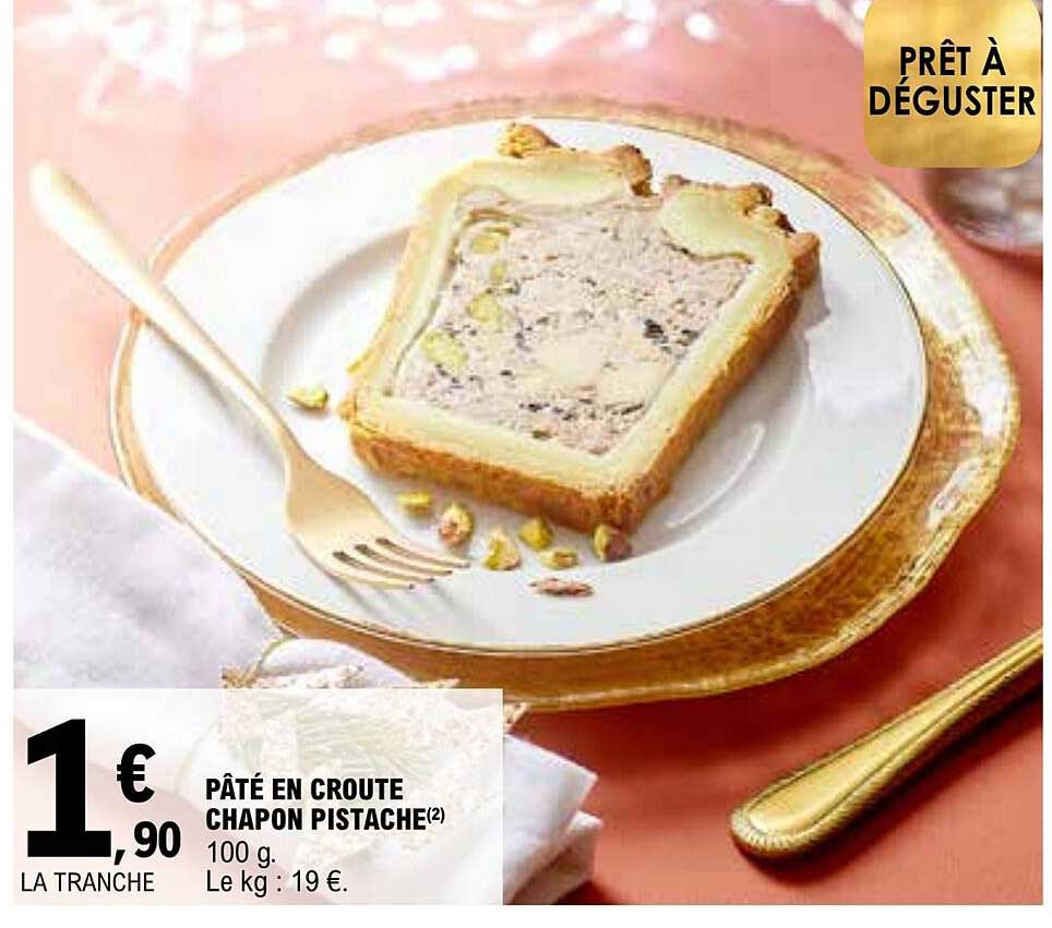 pâté en croute chapon pistache