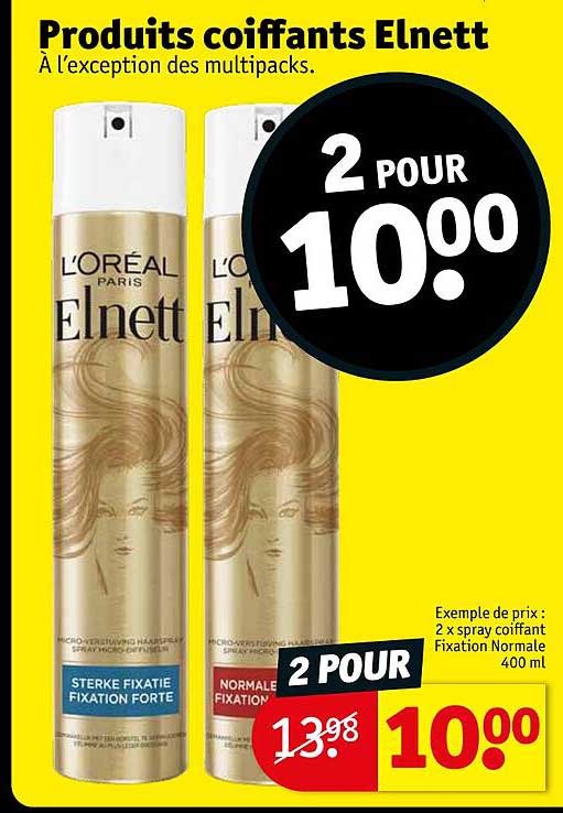 produits coiffants elnett