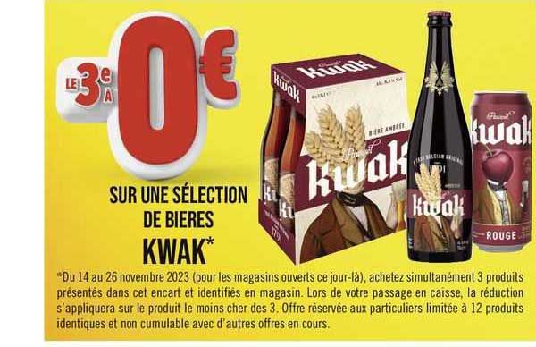 Sélection De Bières Kwak
