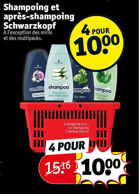 shampoing et après-shampoing schwarzkopf