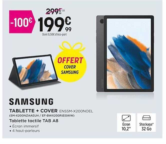 tablette + cover samsung