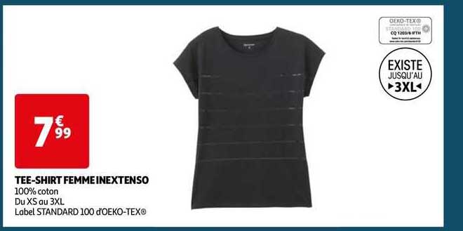 tee-shirt femme inextenso