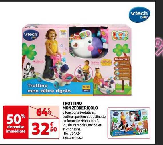 trottino mon zèbre rigolo
