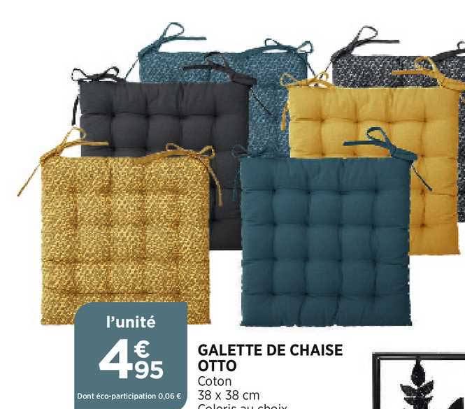 Galette De Chaise Otto