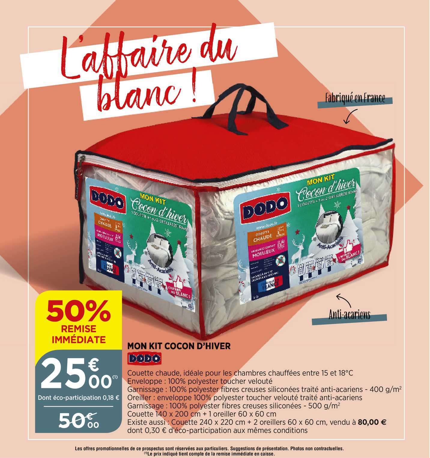 mon kit cocon d'hiver 50% de remise immédiate