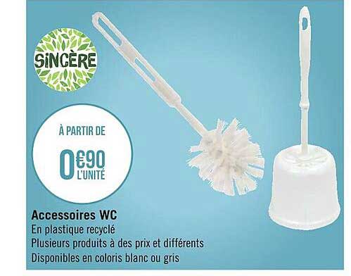 Accessoires Wc Sincère
