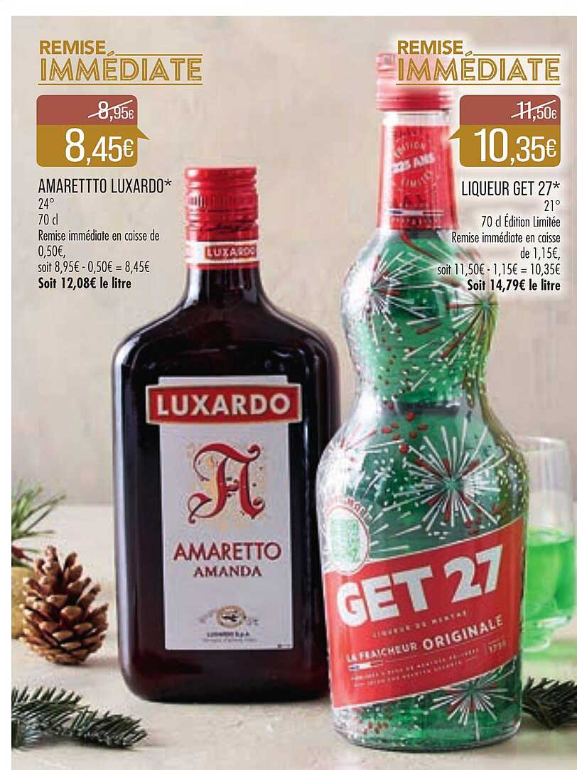 amaretto luxardo, liqueur get 27*