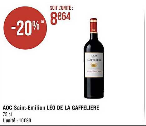 aoc saint-émilion léo de la gaffellière