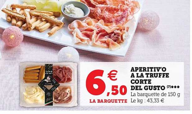 apéritiv'o à la truffe corte del gusto