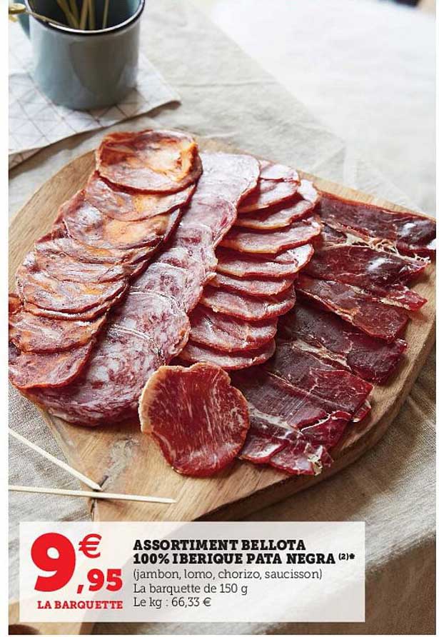 assortiment bellota 100% ibérique pata negra