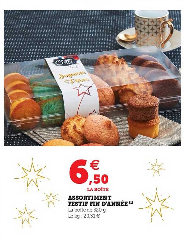 assortiment festif fin d'année