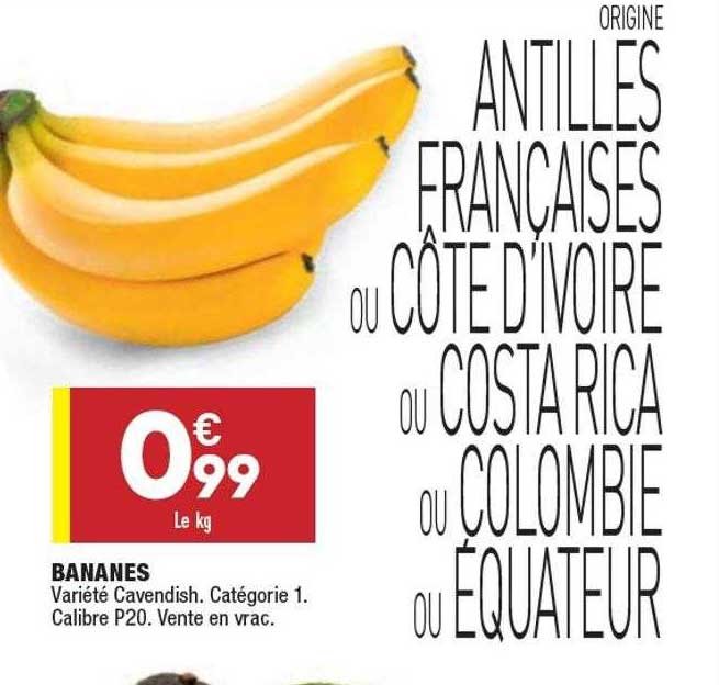 Bananes Cavendish