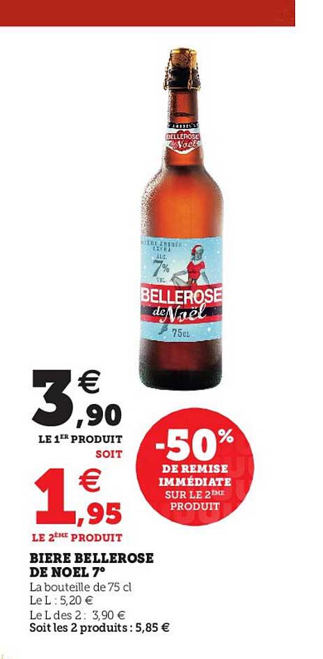 bière bellerose de noël 7°
