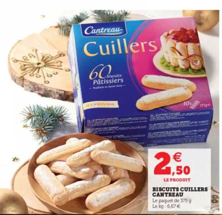 biscuits cuillers cantreau