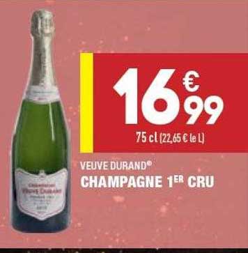 Champagne 1er Cru Veuve Durand