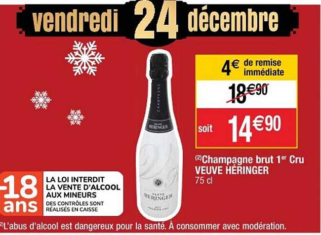 champagne brut 1er cru veuve héringer