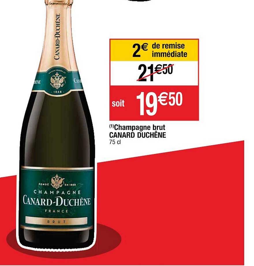 champagne brut canard duchêne