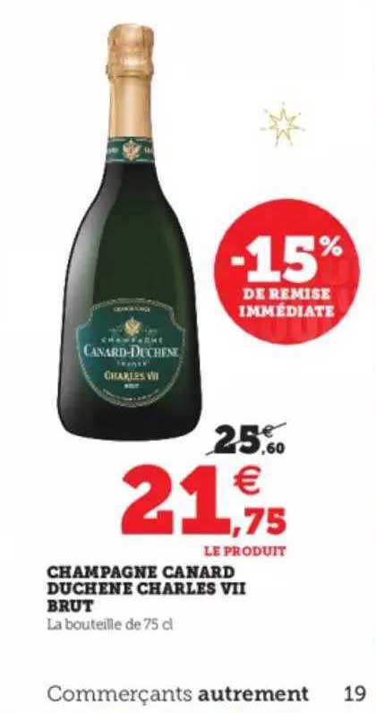 champagne canard duchêne charles VII brut